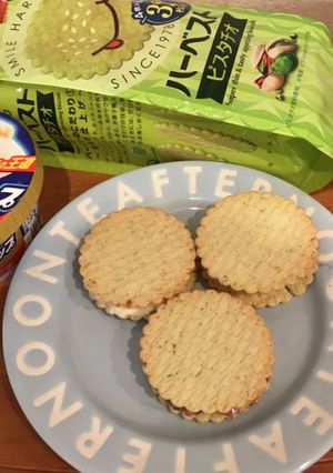ハーベストとナッツでアイスサンド-レシピのメイン写真