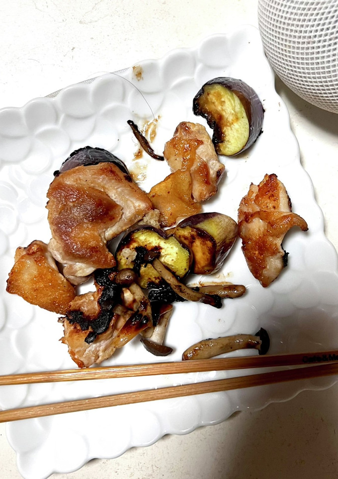 簡単！鶏モモ肉となすのめんつゆ炒め♪-レシピのメイン写真