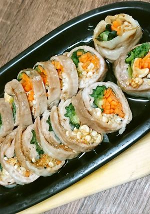 小松菜とえのきの肉巻き-レシピのメイン写真