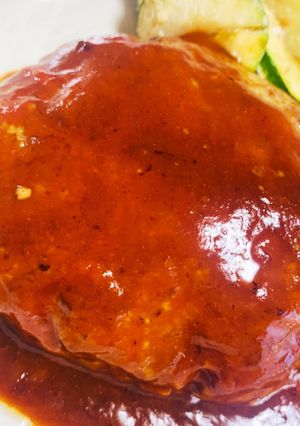 ふっくらジューシー!やわらかハンバーグ-レシピのメイン写真