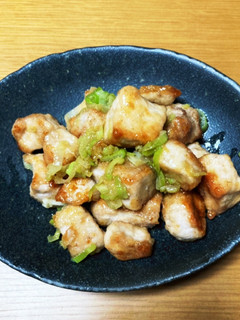 カレー用豚肉で、ねぎ塩ポークソテー-レシピのメイン写真
