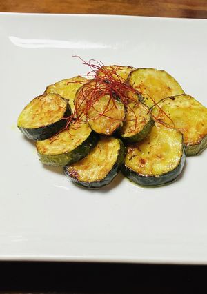 ズッキーニのくたくたオリーブオイル焼き-レシピのメイン写真