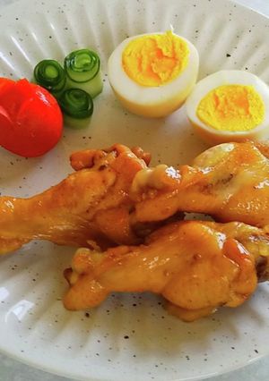 簡単☀️ポン酢de手羽元さっぱり煮☆-レシピのメイン写真