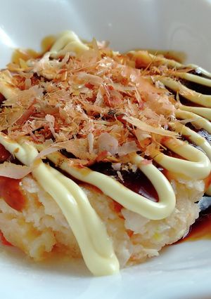 おからとトマトでモチふわ☆お好み焼き風-レシピのメイン写真