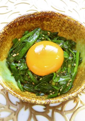 ☺おうち居酒屋♡簡単おつまみ♪にらユッケ-レシピのメイン写真