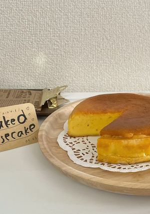 ベイクドチーズケーキ-レシピのメイン写真