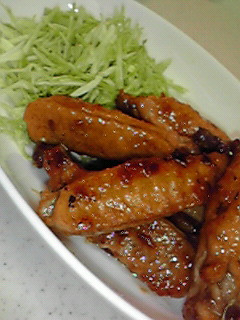 ☆手羽中のにんにく醤油☆-レシピのメイン写真