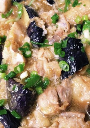 アレンジ、鶏とナスのポン酢おろし-レシピのメイン写真