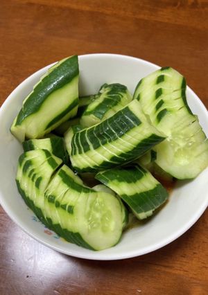 きゅうりの一本漬け☆おうちで夏祭り気分-レシピのメイン写真