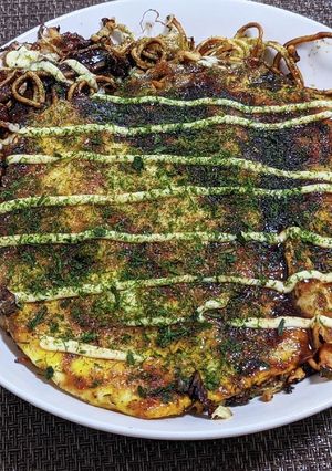 広島風お好み焼き 〜返さないで作る方法〜-レシピのメイン写真