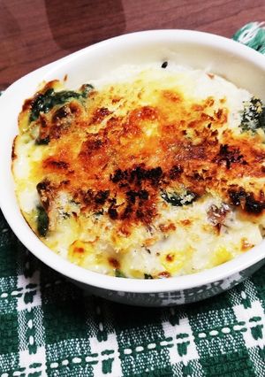 オリーブオイルと米粉でとろとろグラタン-レシピのメイン写真