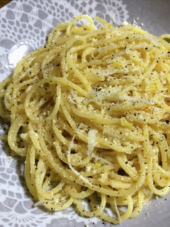 長ねぎと粉チーズのオイルパスタ-レシピのメイン写真