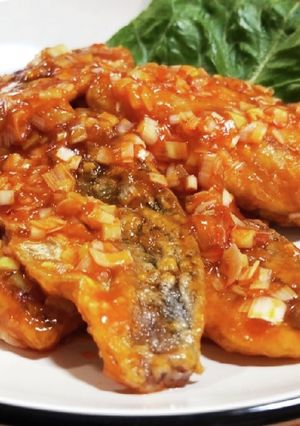 揚げ焼き！かんたんアジチリ-レシピのメイン写真
