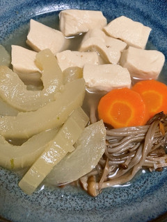 ♡ひんやり美味しい高野豆腐と青瓜の煮物♡-レシピのメイン写真