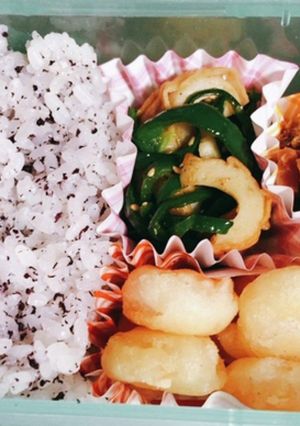 ピーマンとちくわの中華炒め-レシピのメイン写真