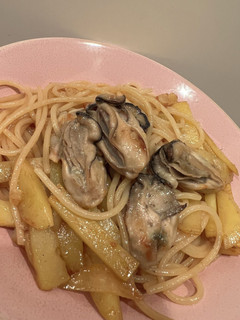 牡蠣とじゃがいものガーリックバター醤油-レシピのメイン写真