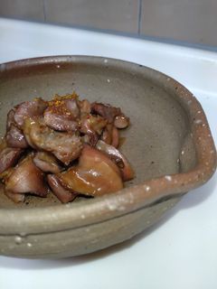 鶏砂肝の生姜煮-レシピのメイン写真