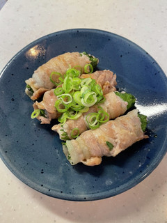 ししとうと大葉とチーズの豚バラ巻-レシピのメイン写真