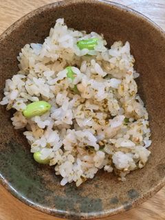 海苔の佃煮と枝豆のまぜごはん-レシピのメイン写真