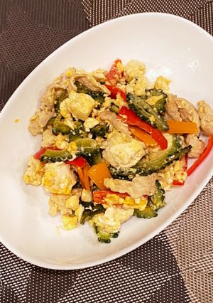 味噌で苦味もやわらぐゴーヤーちゃんぷるー-レシピのメイン写真