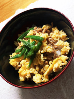 よく作る!簡単三色丼!-レシピのメイン写真