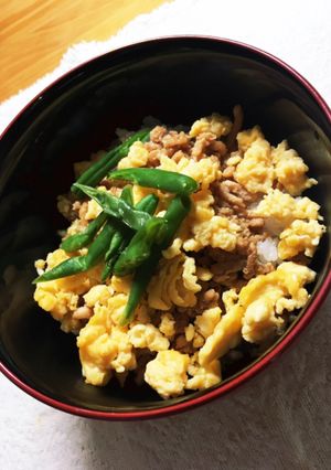 よく作る！簡単三色丼！-レシピのメイン写真