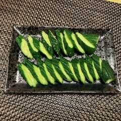 รูปของ 自分用覚書きゅうりのパン粉漬け