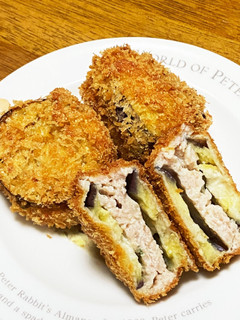 なすと鶏ひき肉のフライ-レシピのメイン写真