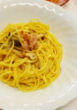 【麺類】おうちでカルボナーラ-レシピのメイン写真