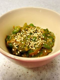トッピング用♪万願寺とうがらしの味噌炒め-レシピのメイン写真