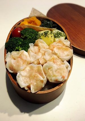 のっけ弁当2022.07.11蟹焼売-レシピのメイン写真