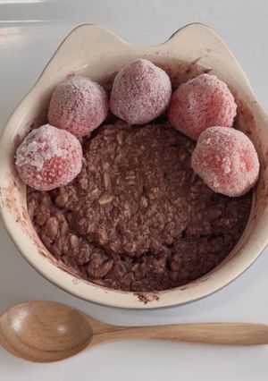 もちもちオートミールケーキ-レシピのメイン写真