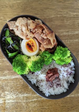 JK☆豚肉の味噌漬け弁当♪-レシピのメイン写真