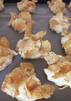 超簡単!コーンフレークのドロップクッキー-レシピのメイン写真