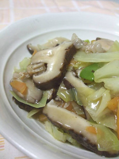 しいたけたっぷり♡あんかけ焼きそば-レシピのメイン写真