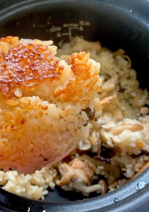 明太子とキノコの炊き込みご飯-レシピのメイン写真