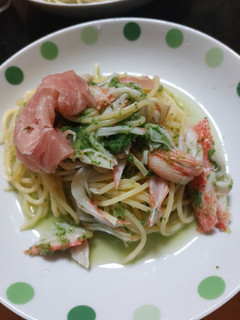 きゅうりでさっぱり冷製パスタ-レシピのメイン写真
