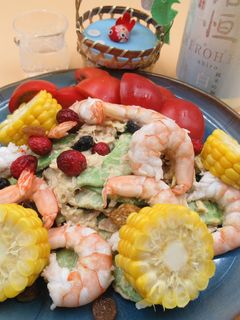 つる豆と海老のツナサラダ-レシピのメイン写真