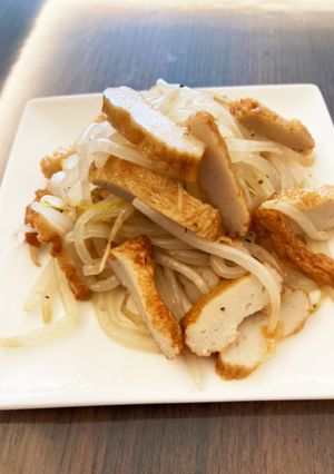簡単☆もやしとさつま揚げの炒め物-レシピのメイン写真