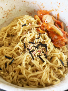 夏です!冷やし黒酢キムチ混ぜそば!-レシピのメイン写真