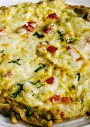 インド風トマトチーズオムレツ-レシピのメイン写真