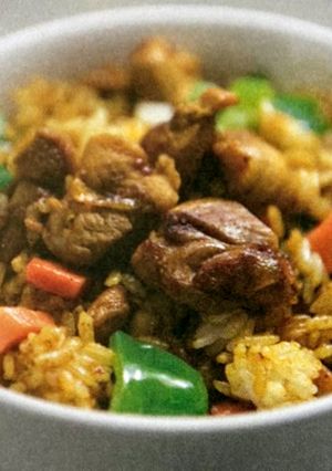 カレーチャーハン-レシピのメイン写真