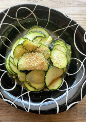 mズッキーニの居酒屋風和え物-レシピのメイン写真