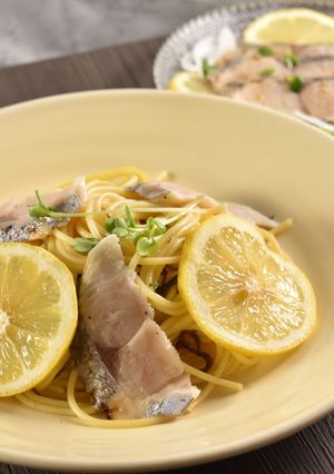 さっぱりメイン！鰆と塩昆布のパスタ-レシピのメイン写真