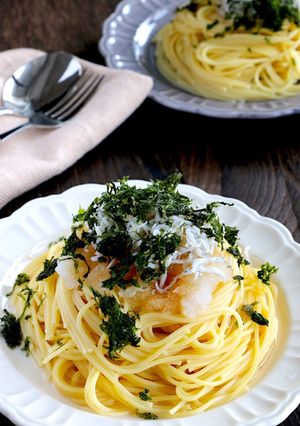 しらすと大根おろしの冷製パスタ-レシピのメイン写真