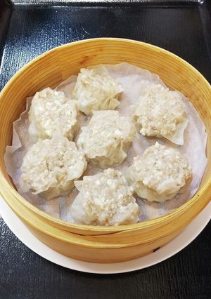 せいろ蒸し☆豚ミンチと木綿豆腐で豆腐焼売-レシピのメイン写真