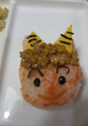 節分に♪ 離乳食&幼児食 赤鬼ご飯-レシピのメイン写真
