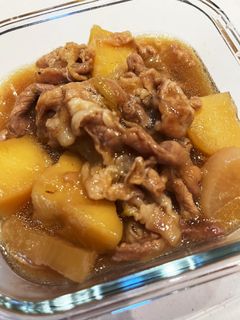圧力鍋!豚肉と大根じゃがのとろとろ煮-レシピのメイン写真