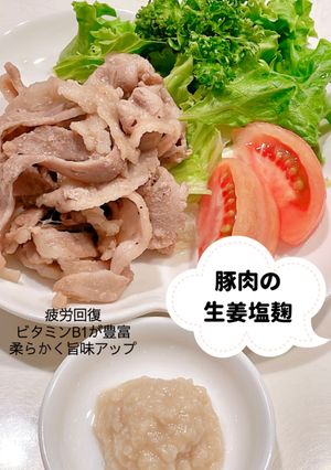生姜塩麹を使った絶品豚肉の生姜焼き-レシピのメイン写真