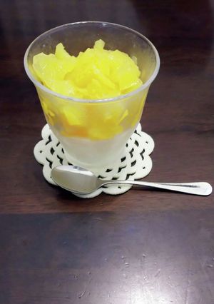 カルピスとオレンジのクラッシュゼリー-レシピのメイン写真